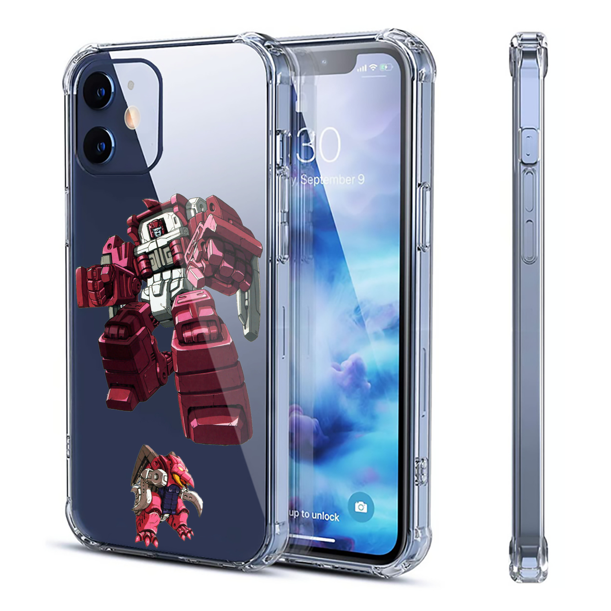 （画像用）  【iPhone 12シリーズ対応】透明スマホケース（クリアソフトケース）